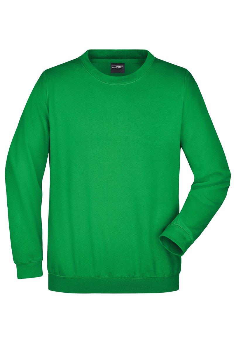 James&Nicholson Rundhals-Sweatshirt aus ringgesponnener Baumwolle