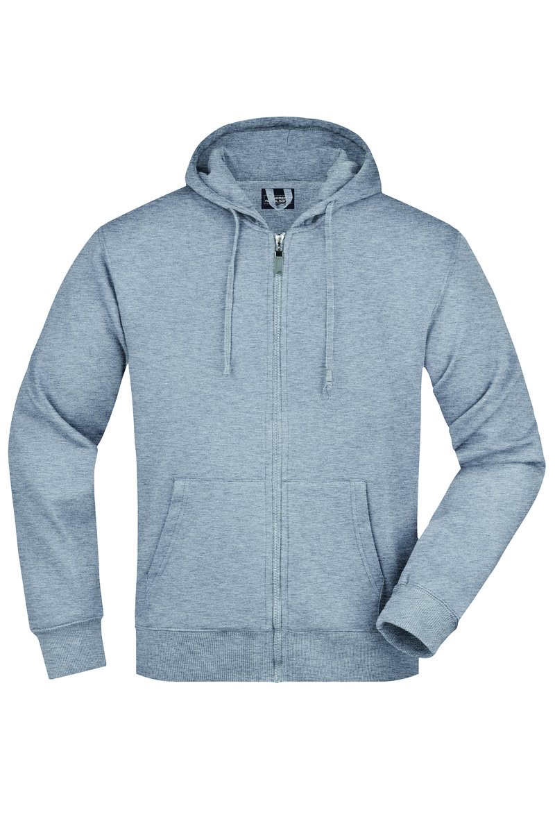 James&Nicholson Kapuzenjacke mit Kangurutasche für Herren