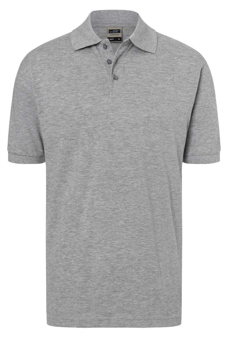 James&Nicholson Polo Classic en qualité piqué, Lime Green L, JN070 – image 3