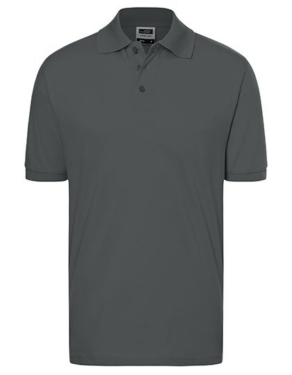 James&Nicholson Polo Classic en qualité piqué, Lime Green L, JN070 – Graphite (Solid)