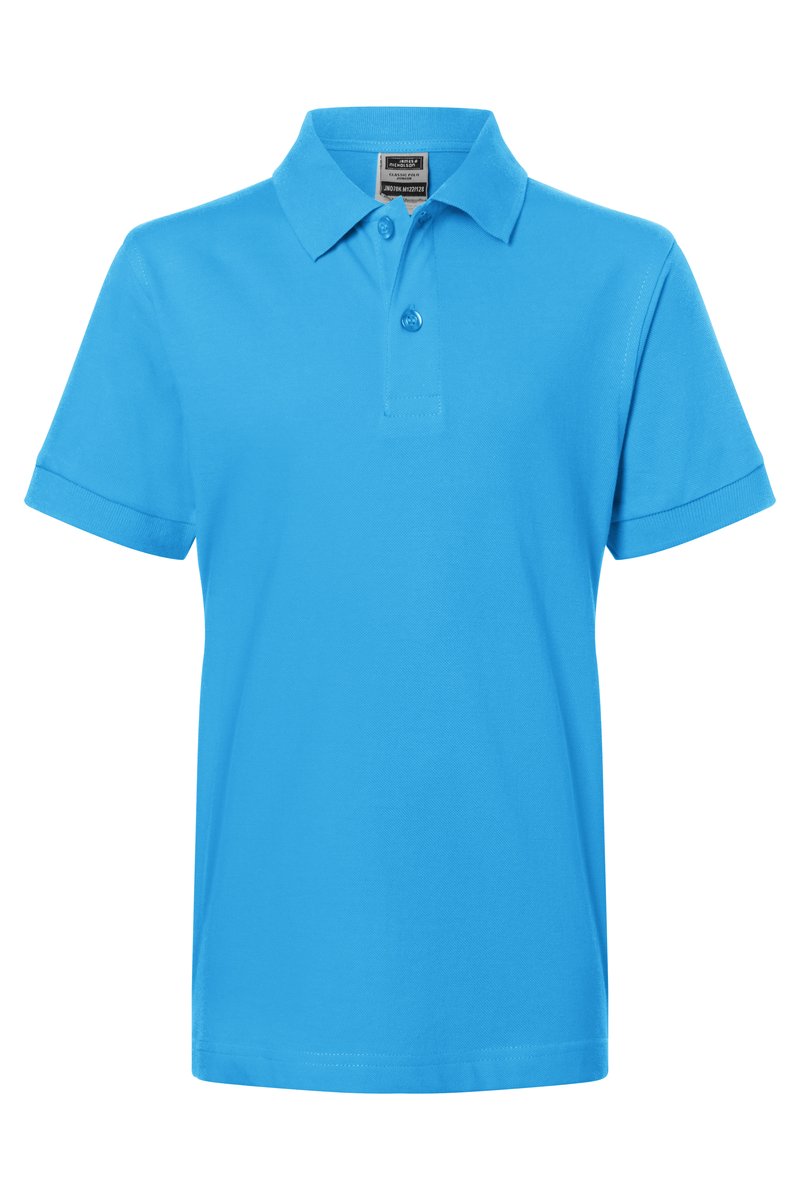 James&Nicholson Junior Classic Polo aus 100% Baumwolle