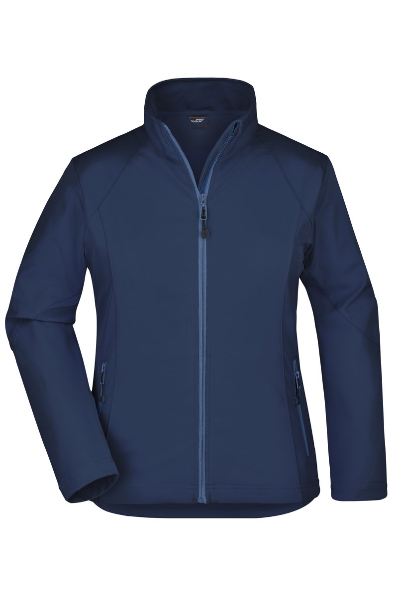James&Nicholson Softshell Jacke mit Taschen für Damen