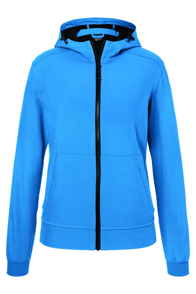 James&Nicholson Softshelljacke mit Kapuze für Damen