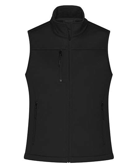 James&Nicholson Softshell-Weste aus recyceltem Polyester für Damen