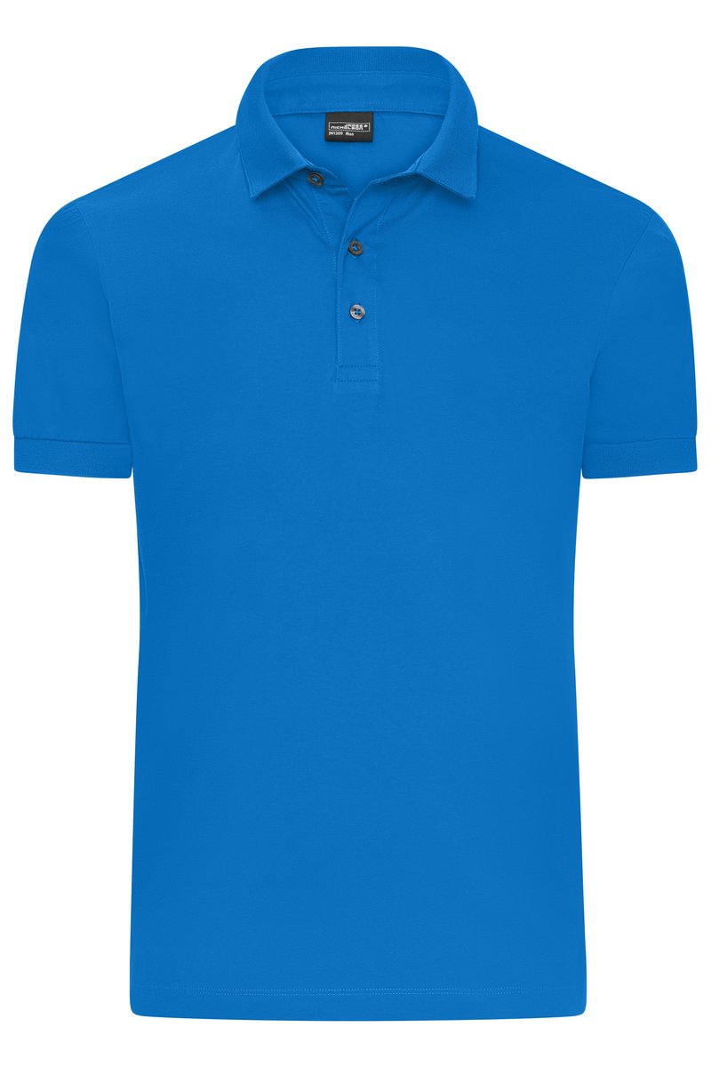 James&Nicholson Poloshirt aus mercerisierter Baumwolle für Herren