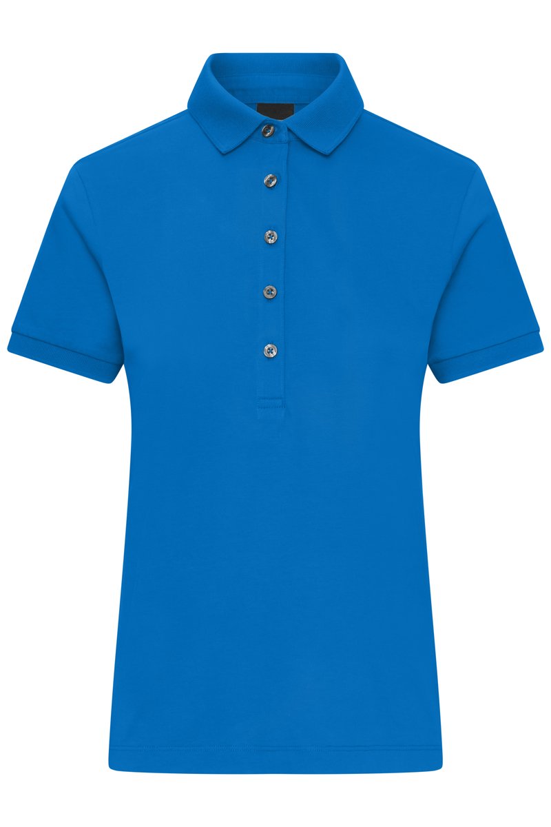 James&Nicholson Mercerisierte Baumwoll-Polo mit Kragen für Damen