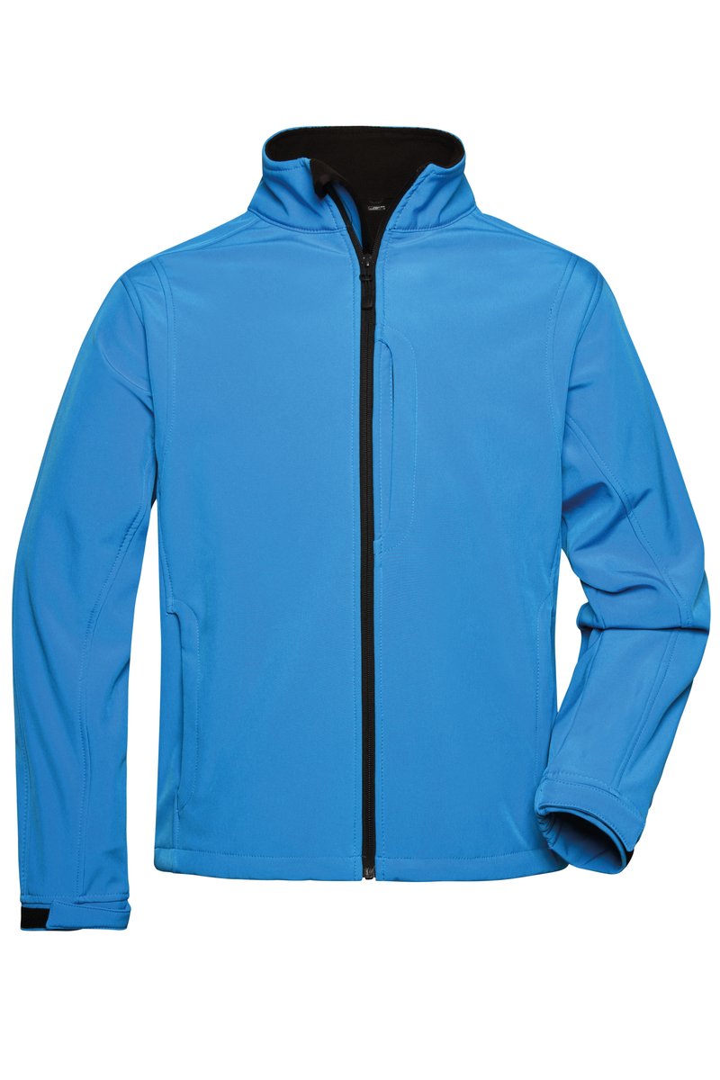 James&Nicholson Softshell-Jacke mit Microfleece-Futter für Herren
