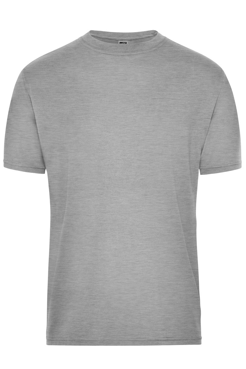 James&Nicholson Men´s Bio Workwear T-Shirt Wine XXL (JN1808)