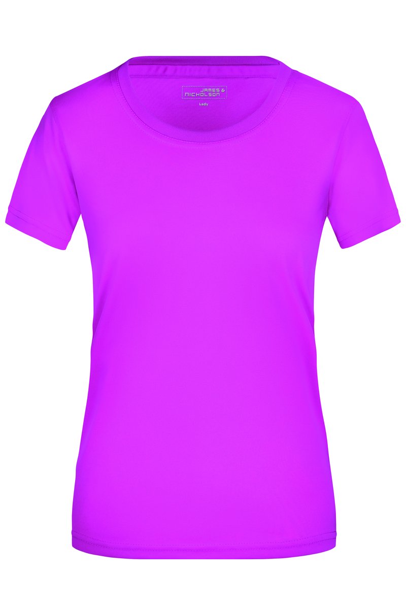 James&Nicholson Active-T-Shirt taillierter Schnitt für Damen