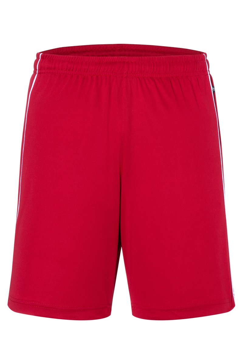 James&Nicholson Atmungsaktive Team Shorts mit Kordelbund
