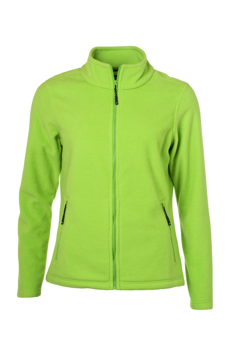 James&Nicholson Fleecejacke mit Stehkragen für Damen