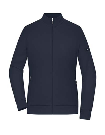 Ladies' Zip Jacket Interlock – Navy