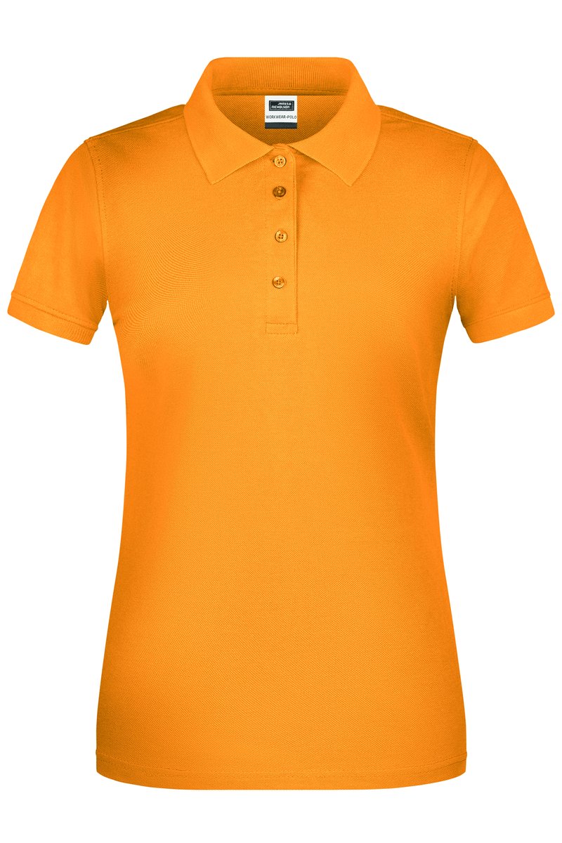 James&Nicholson Ladies´ Bio Workwear Polo Wine XXL (JN873)