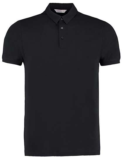 Bargear Fashion Fit Polo Shirt Schwarz für Herren