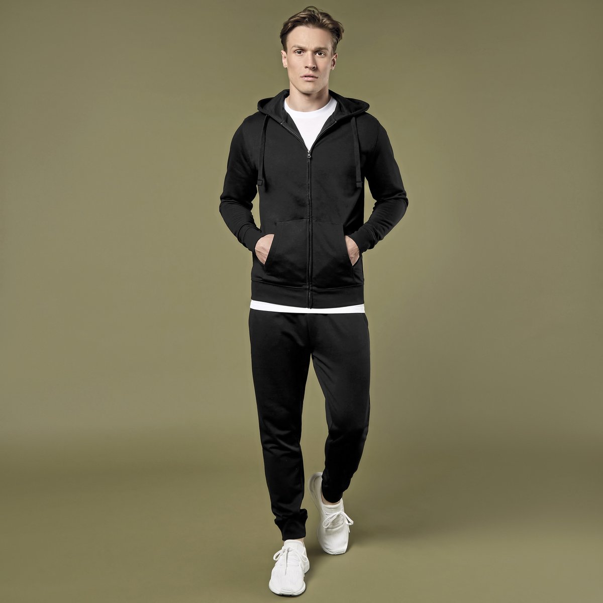 Kustom Kit Regular Fit Superwash® Zipped Hoodie