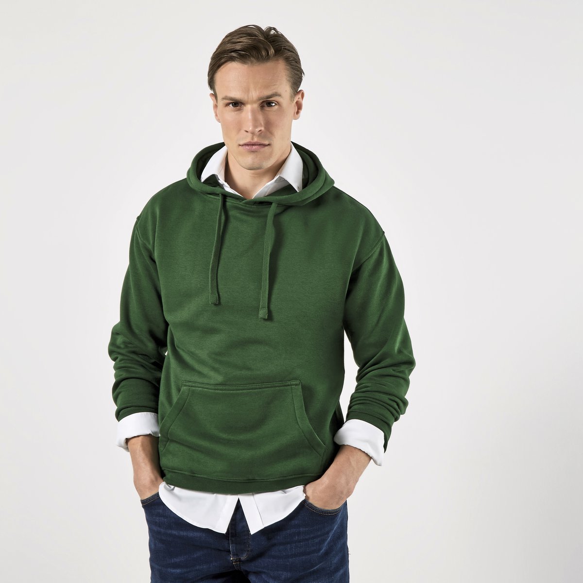 Kustom Kit Regular Fit Hoodie mit Kängurutasche