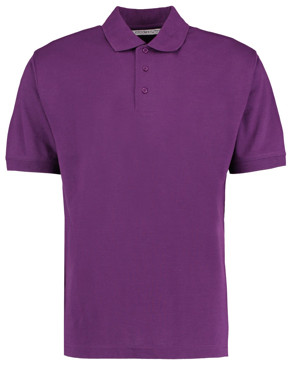 Kustom Kit Classic Fit Klassic Superwash® 60° Polo Magenta S (K403), K403 – Bild 3