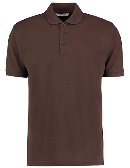 Kustom Kit Classic Fit Klassic Superwash® 60° Polo Magenta S (K403), K403 – Chocolate