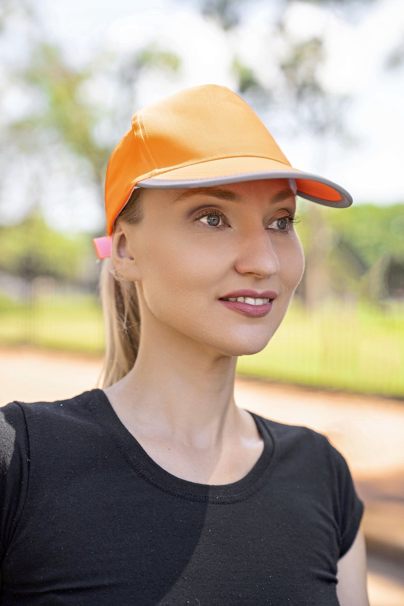 Korntex Hi-Vis Cap Montpelier mit Reflexrand