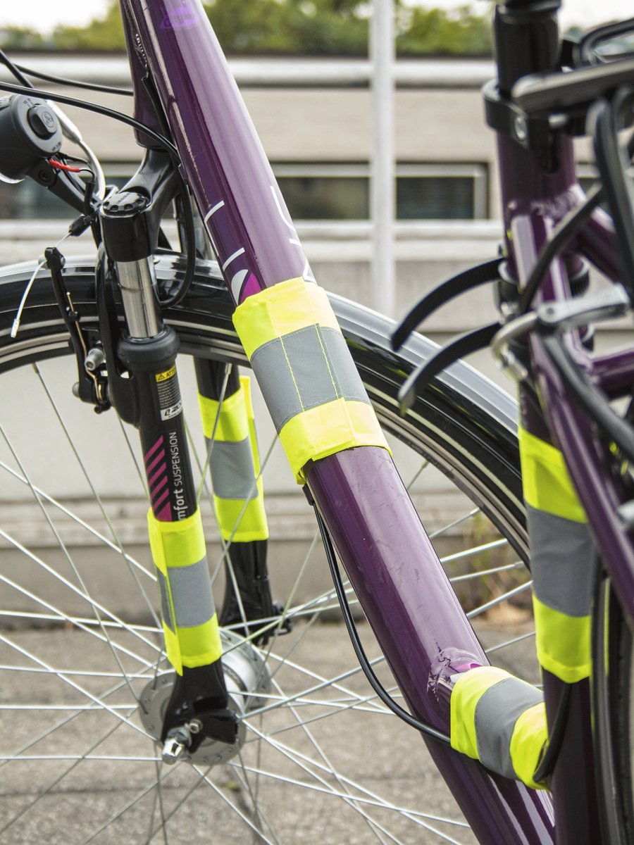 Korntex Hi-Vis Rollflektoren Set mit Klettverschluss