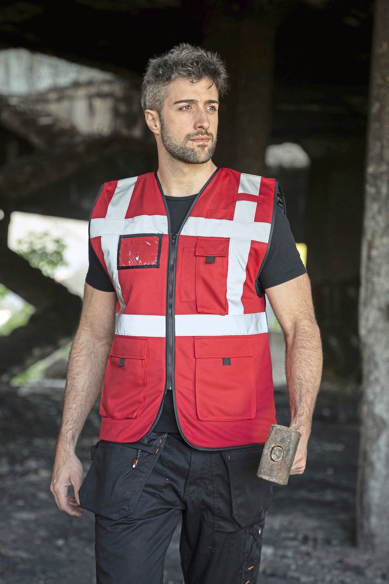 Korntex Gefütterte Warnweste Wismar CO² Neutral