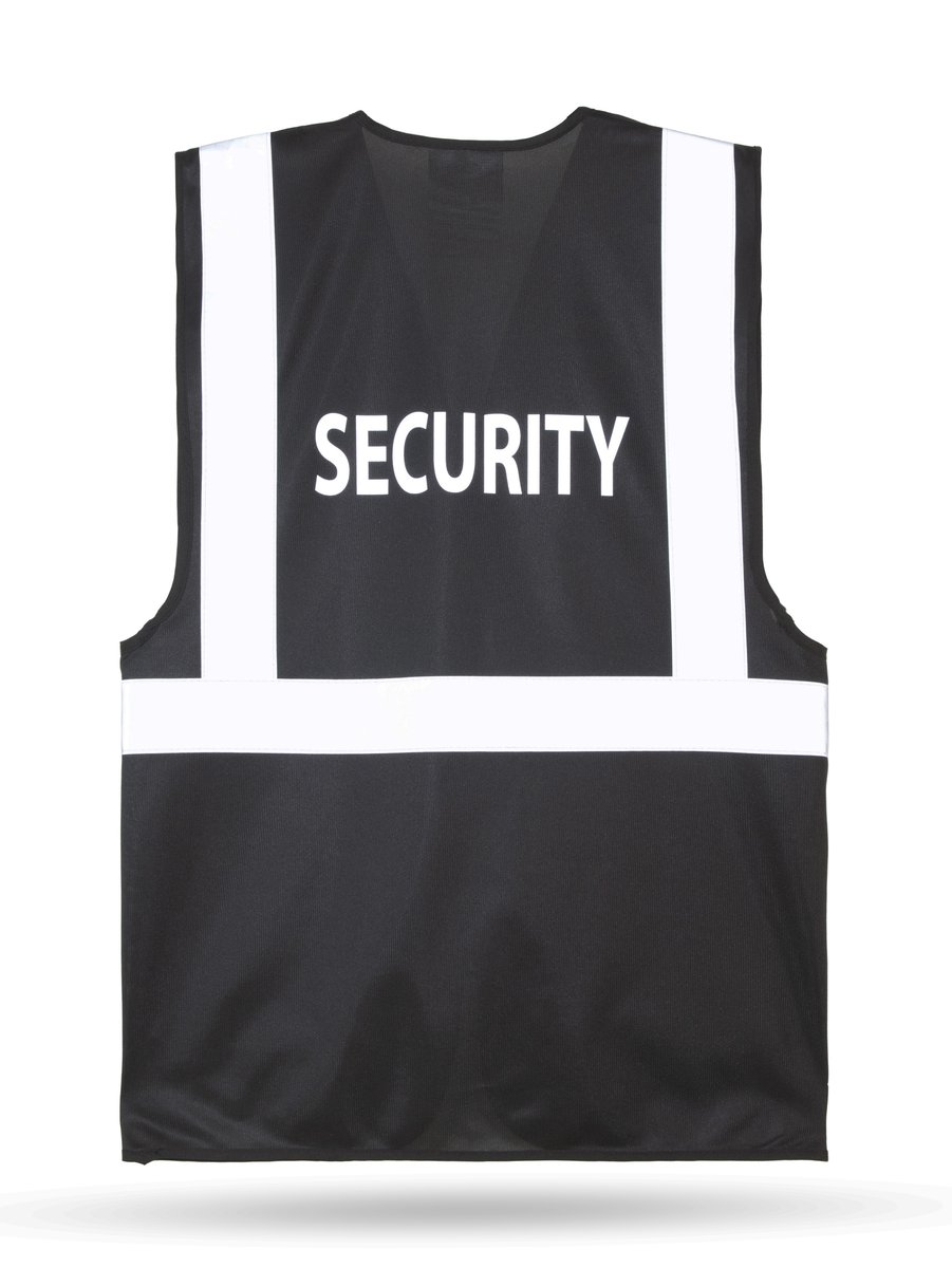 “SECURITY” Mesh Multifunctional Safety Vest “Tampa” – image 4