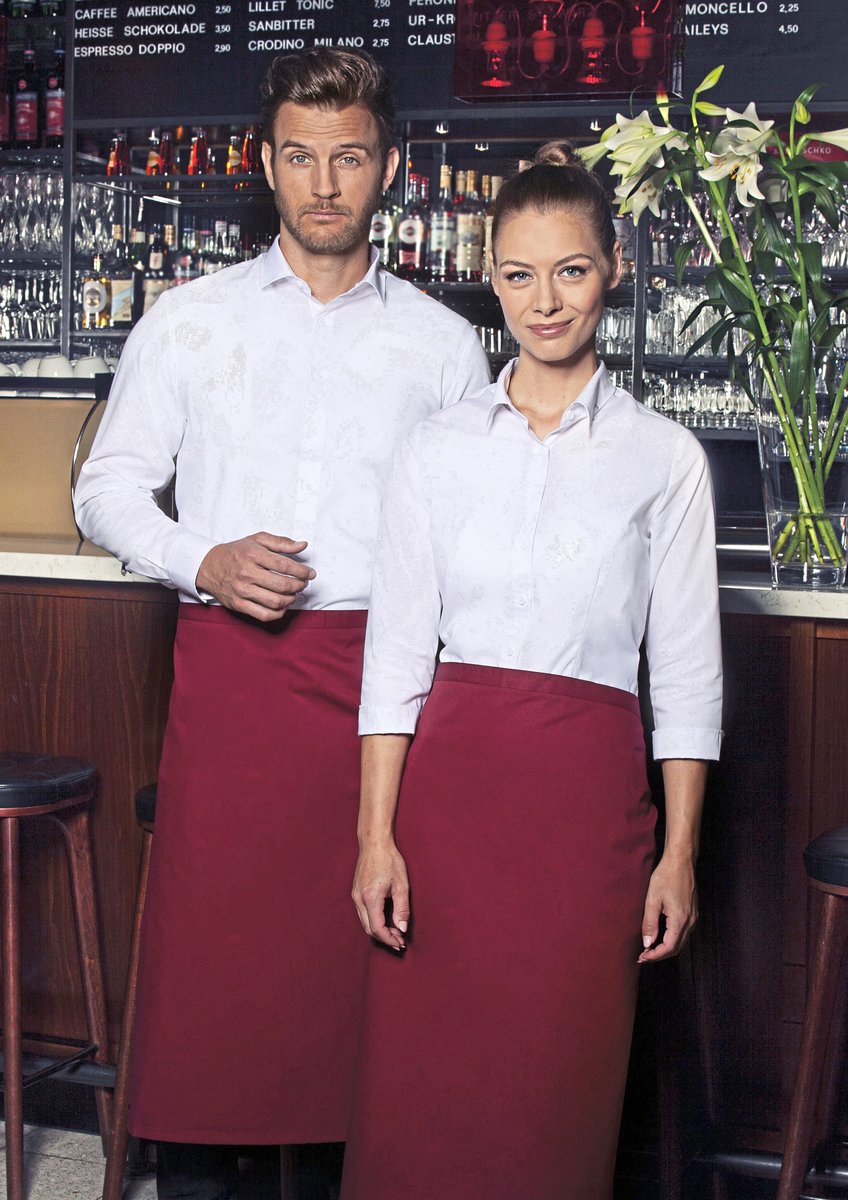 Karlowsky Bistroschürze Ibiza aus Polyester-Baumwolle