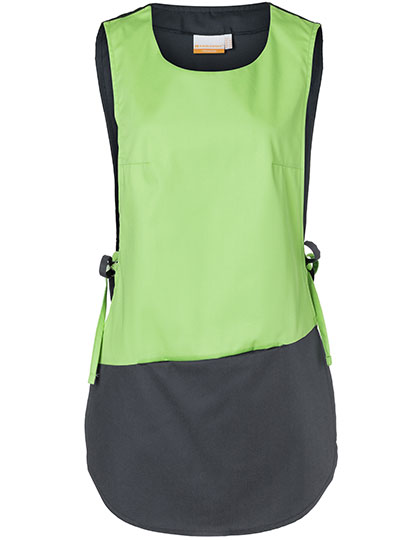Slip-Over Tunic Bea with Bust Darts – Apple (ca. Pantone 7486C)/Anthracite (ca. Pantone 7540C)