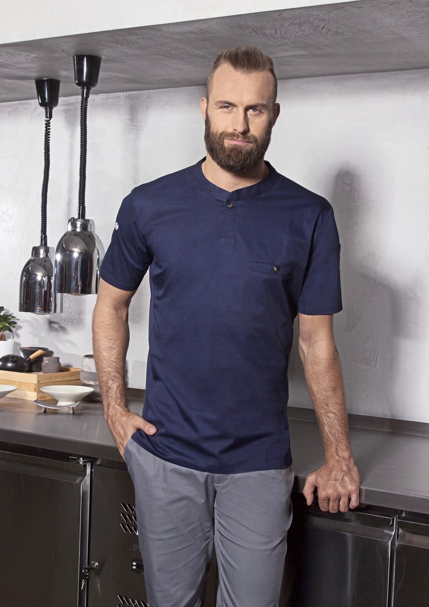 Kurzarm Herren-Arbeitsshirt Performance