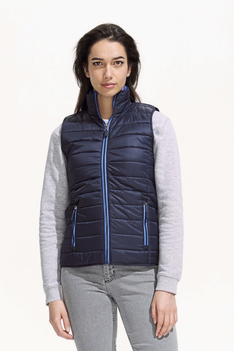 SOL´S Women´s Lightweight Bodywarmer Wave Neon Lime XXL (L01437)