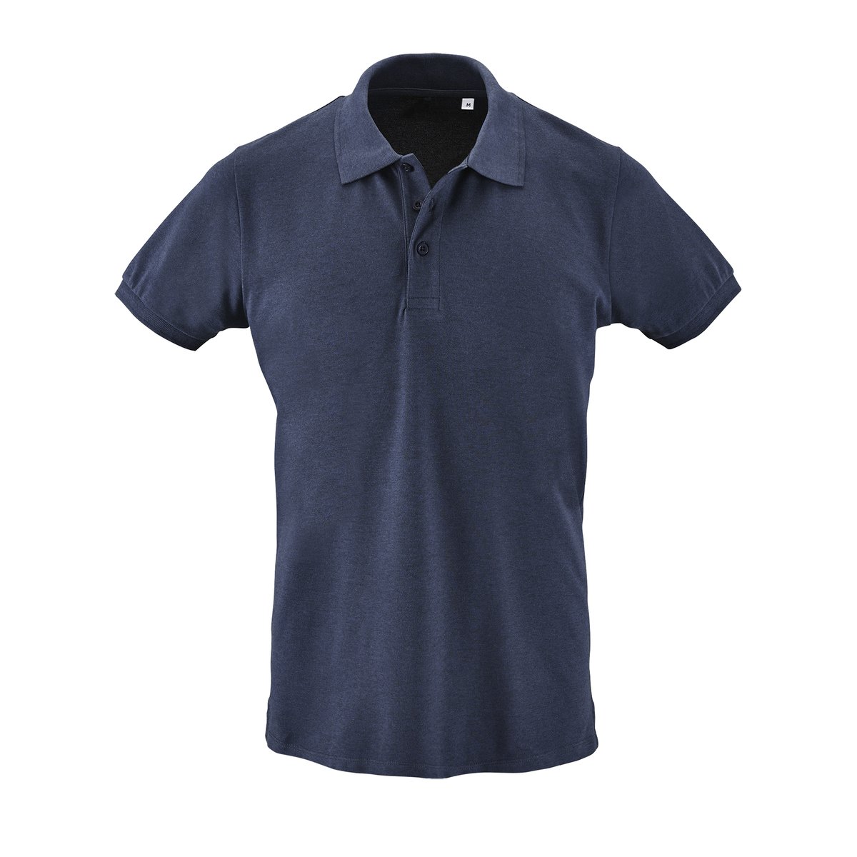 SOL´S Polo Phoenix con colletto a costine da Uomo, French Navy L, L01708 – immagine 3