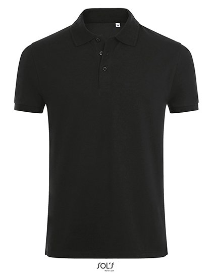 SOL´S Polo Phoenix con colletto a costine da Uomo, French Navy L, L01708 – immagine 1