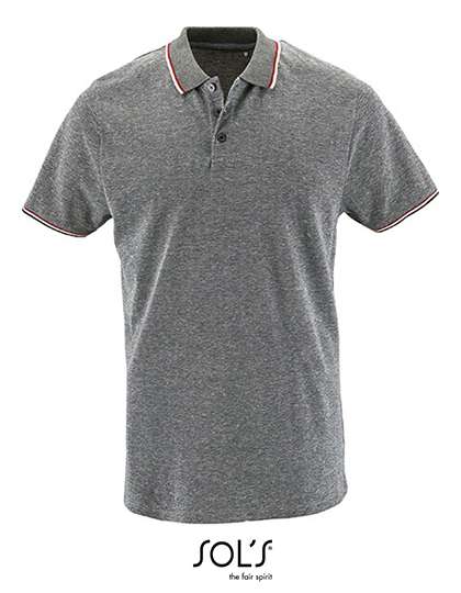 SOL´S Polo Shirt Paname mit Streifen für Herren