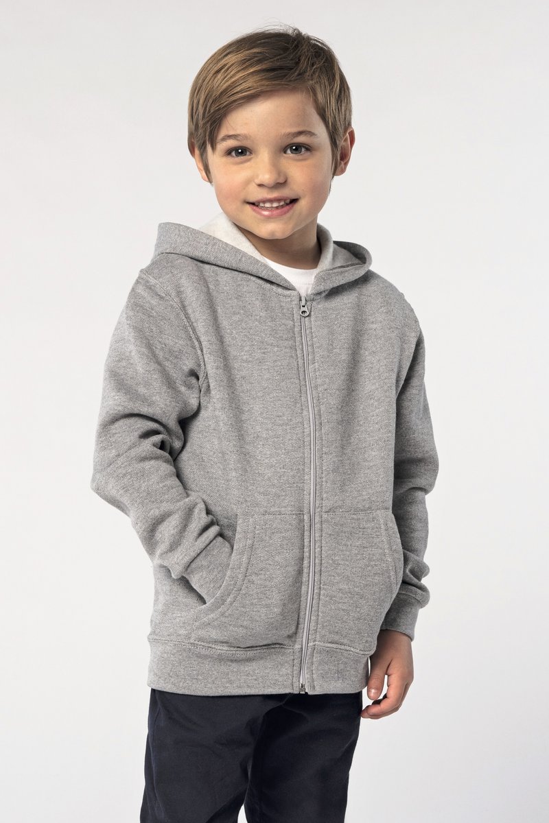 SOL´S Zip Hoodie aus Baumwolle-Polyester für Kinder