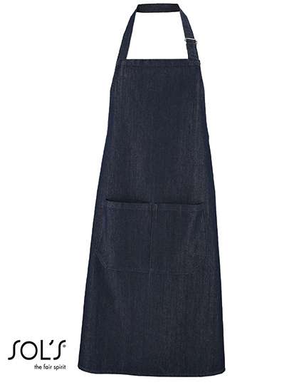 SOL´S Denim Latzschürze Grant mit Vordertasche