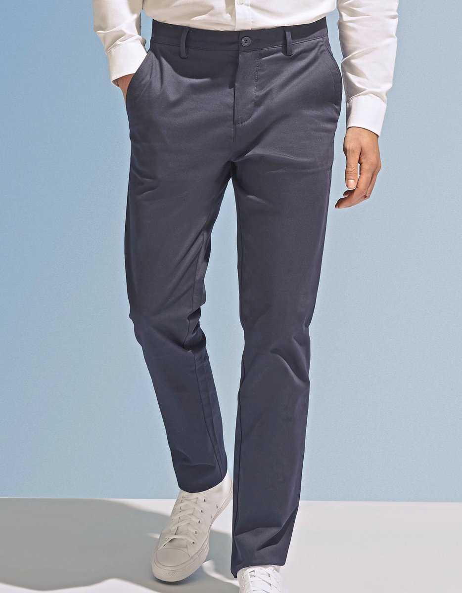 SOL´S Slim-Fit Herrenhose aus Satin