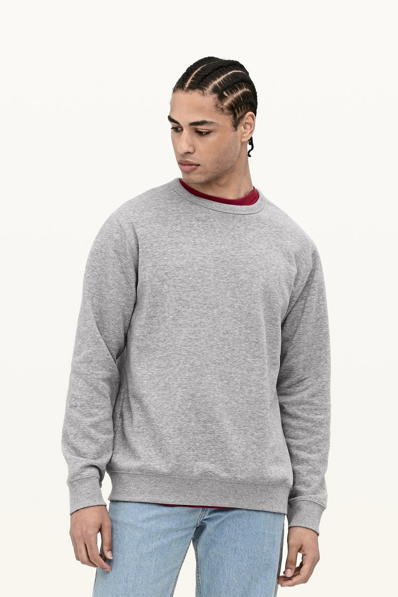 SOL´S Sweatshirt mit Rundhals-V-Einsatz für Herren