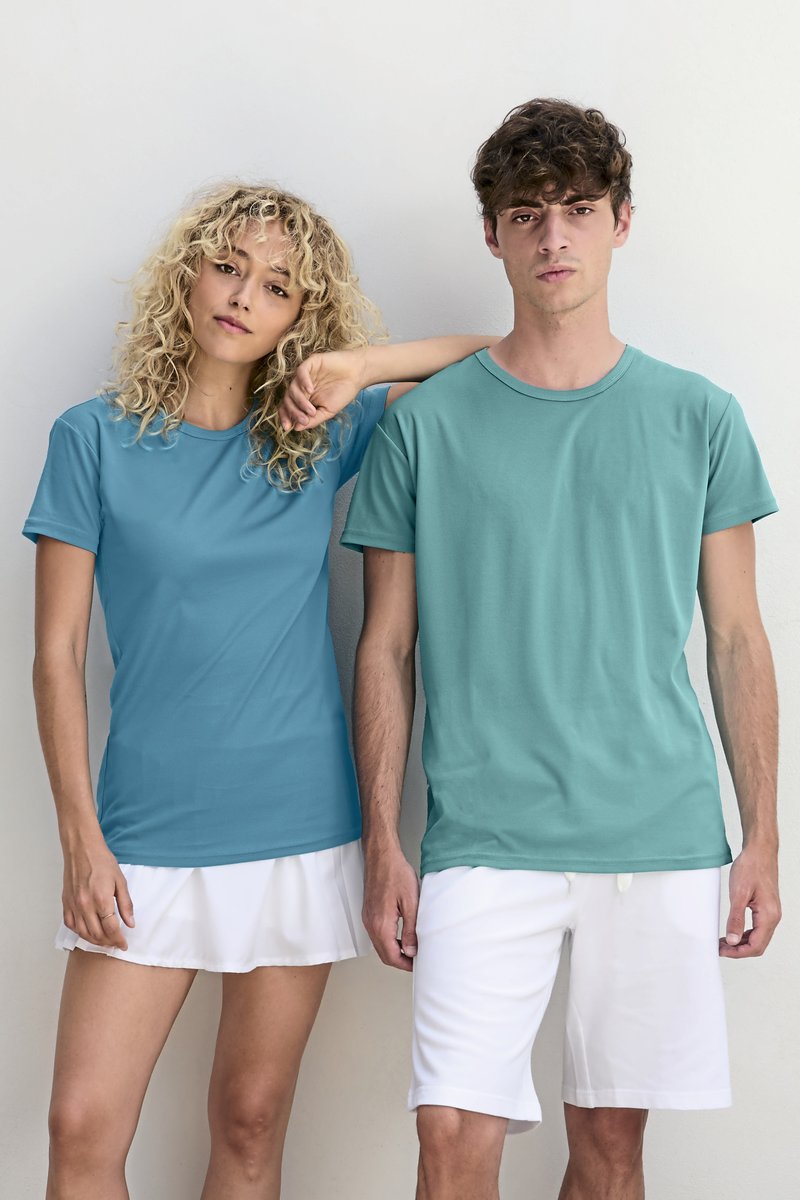 Sprint T-Shirt aus 100% Polyester-Piqué