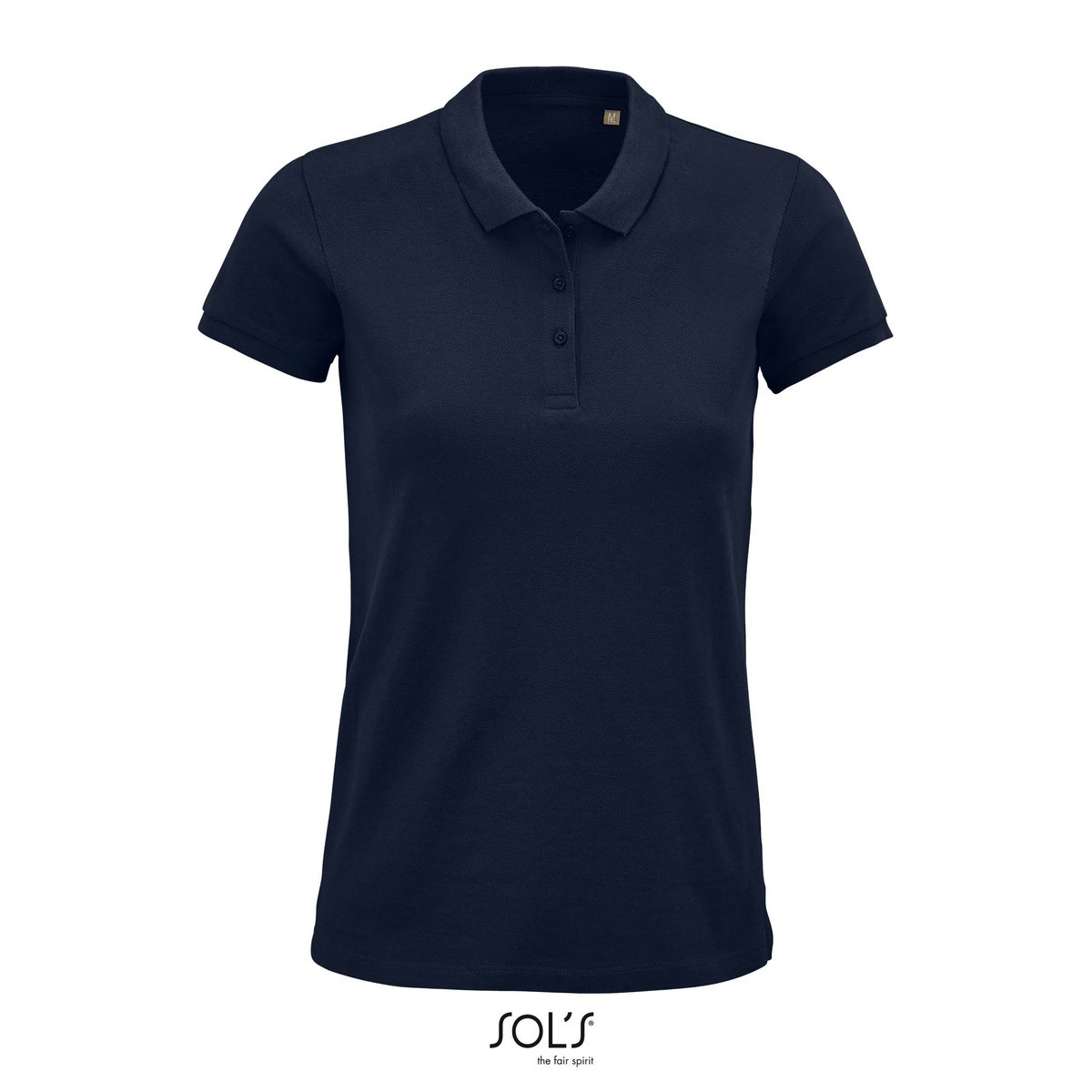 SOL'S Organic Cotton Polo Shirt with Button Placket, White XS, L03575 – image 3