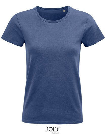 SOL´S T-shirt Pioneer pour femme blanc XXL (L03579) – Denim