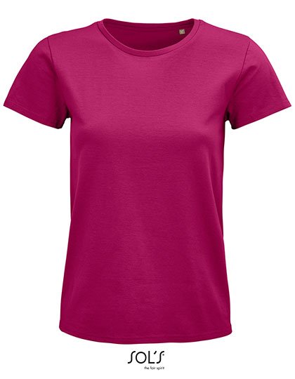 SOL´S T-shirt Pioneer pour femme blanc XXL (L03579) – Fuchsia