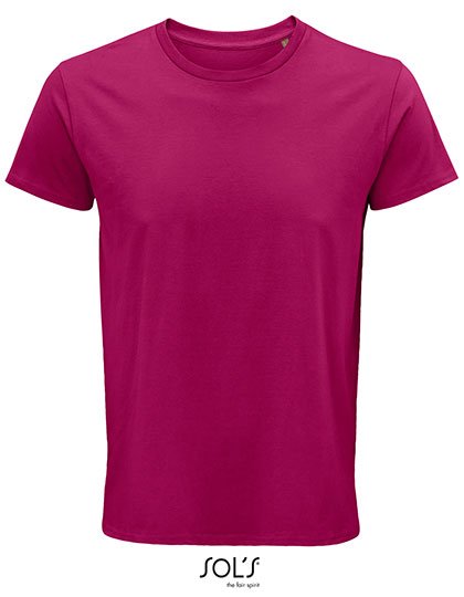 SOL'S Crusader T-Shirt made of Organic Cotton for Men, Rope S, L03582 – Fuchsia
