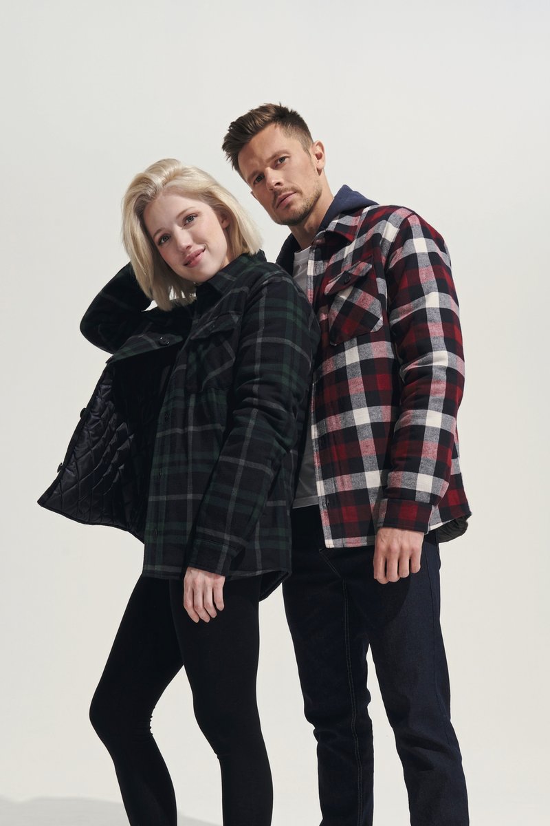 SOL´S Karo-Overshirt "Noah" aus Flanell
