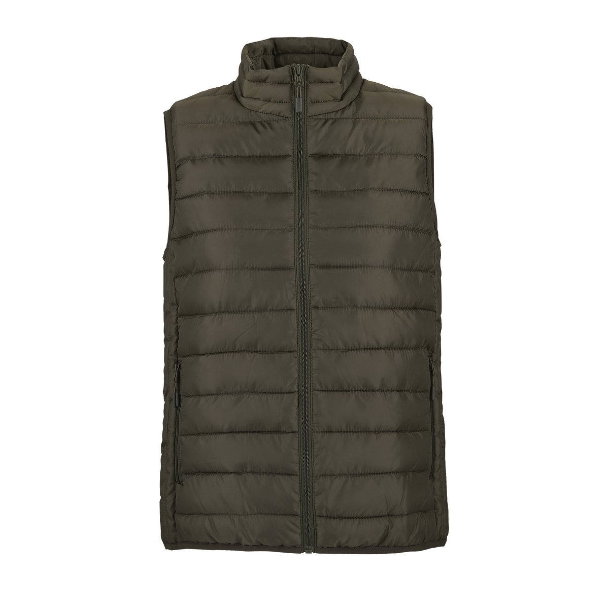 SOL'S Stream Bodywarmer Sleeveless for Women, Army S, L04021 – image 3