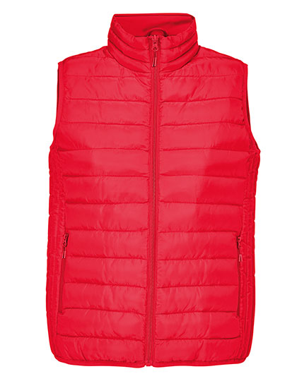 SOL'S Stream Bodywarmer Sleeveless for Women, Army S, L04021 – Red
