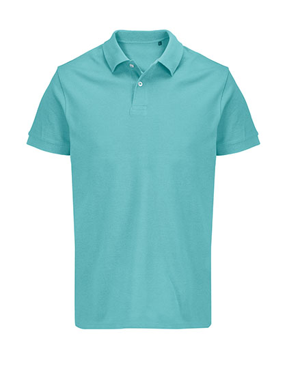 Unisex Pacific Polo Shirt – Pool Blue