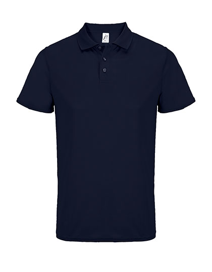 Polo de sport unisexe Pitcher – French Navy