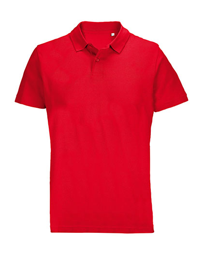 Unisex Pulse Polo Shirt – Red