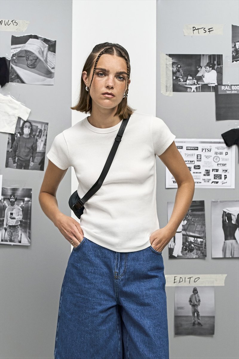 Women´s Ribbed T-Shirt Sara