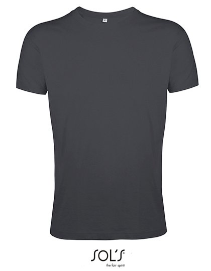 SOL´S Regent Fit T-Shirt White XXL (L149) – Dark Grey (Solid)